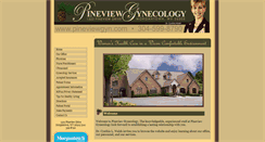Desktop Screenshot of pineviewgyn.com
